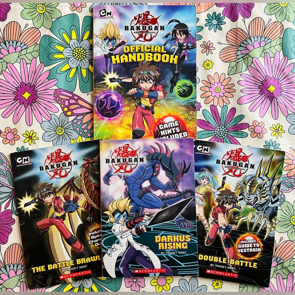 Bakugan Battle Brawlers Books